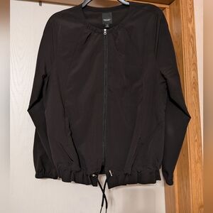 Simply Vera Vera Wang Black Bomber Jacket